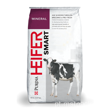 Sacos de embalagem personalizados para vacas alimentadas por atacado